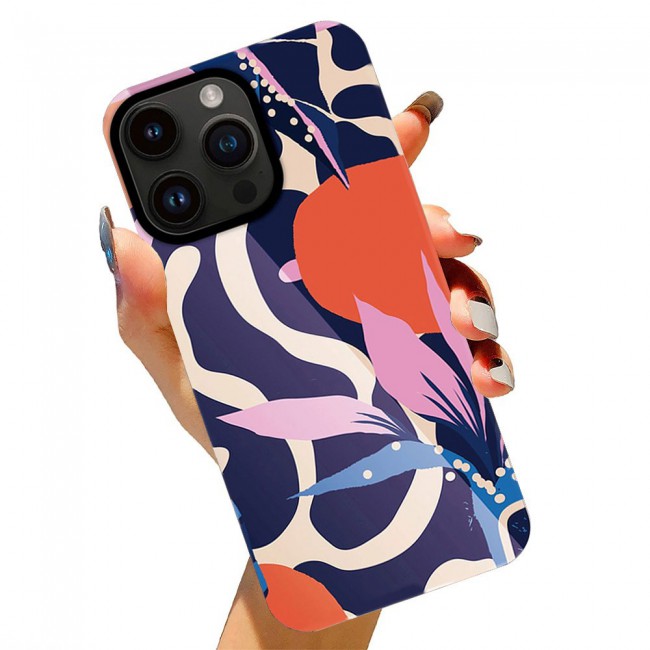 MARGOUN For iPhone 14 Pro Max Case Flower Graphic Hd Patterned Cover - K7