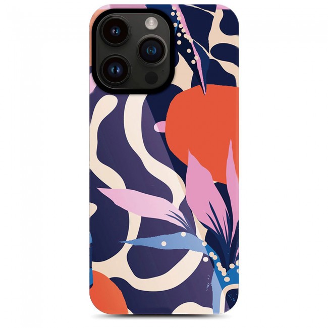 MARGOUN For iPhone 14 Pro Max Case Flower Graphic Hd Patterned Cover - K7