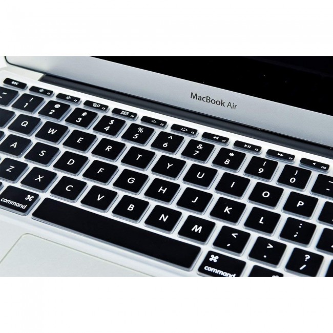 Margoun Premium Keyboard Cover for MacBook Air 13inch A1466 A1369, Pro 15inch A1502 A1425 A1278 A1398 A1286 – Black
