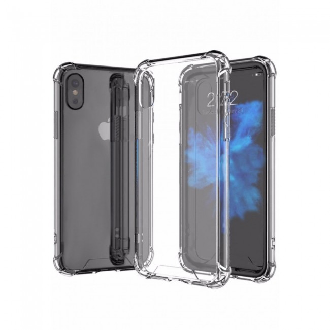 King Kong Clear Armor Case Cover with Air Cushion Corners for iPhone X