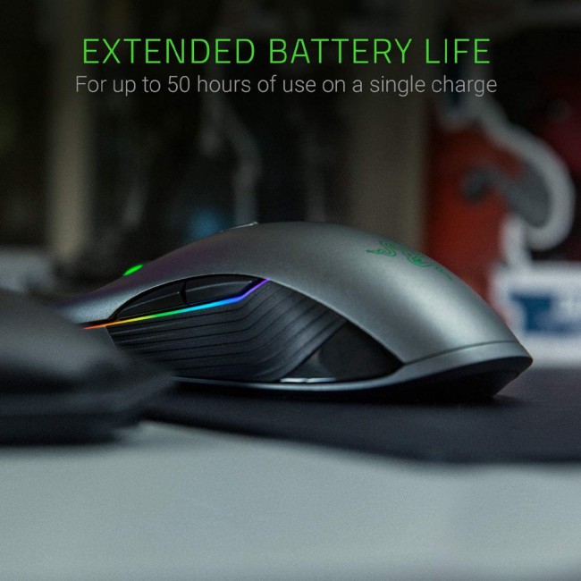 Margoun Lancehead Tournament Gunmetal Gaming Mouse with Optical Sensor - Grey