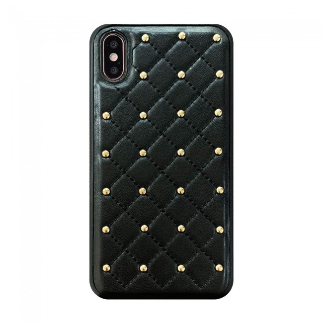 Margoun Luxury Leather Case Cover with 3D Screen Protector for Apple iPhone XR