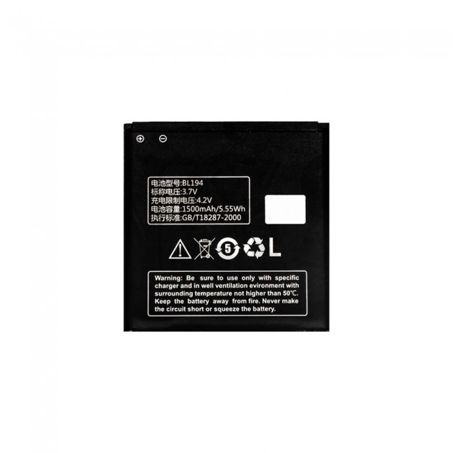 Lenovo BL-194 Standard Replacement Internal Battery Volta Series by Margoun