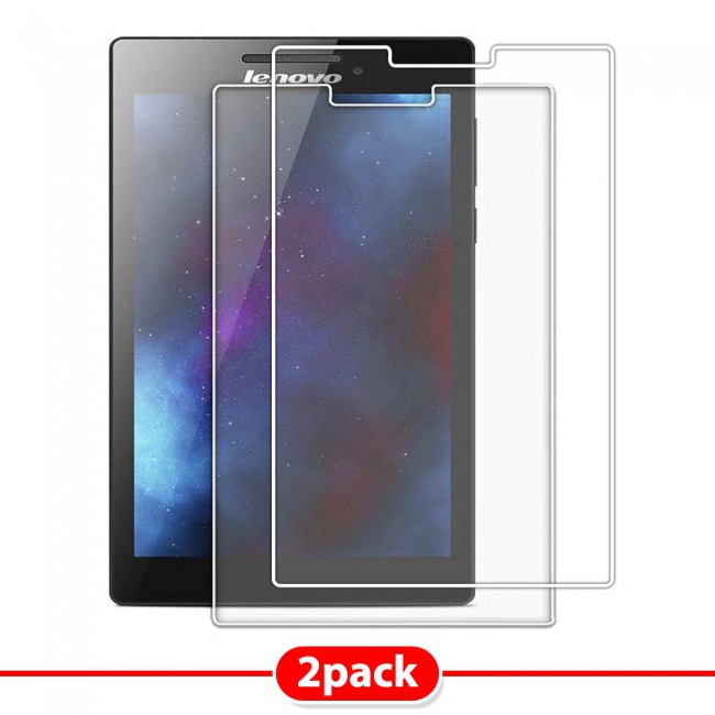 Lenovo Tab 2 A7-10 7 inch Tempered Glass Screen Protector - 2Pack Clear