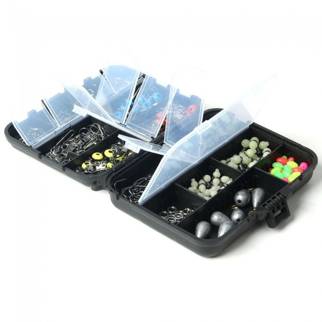 Margoun 251 Pcs Fishing Tackle Kit Fishing Equipment Box