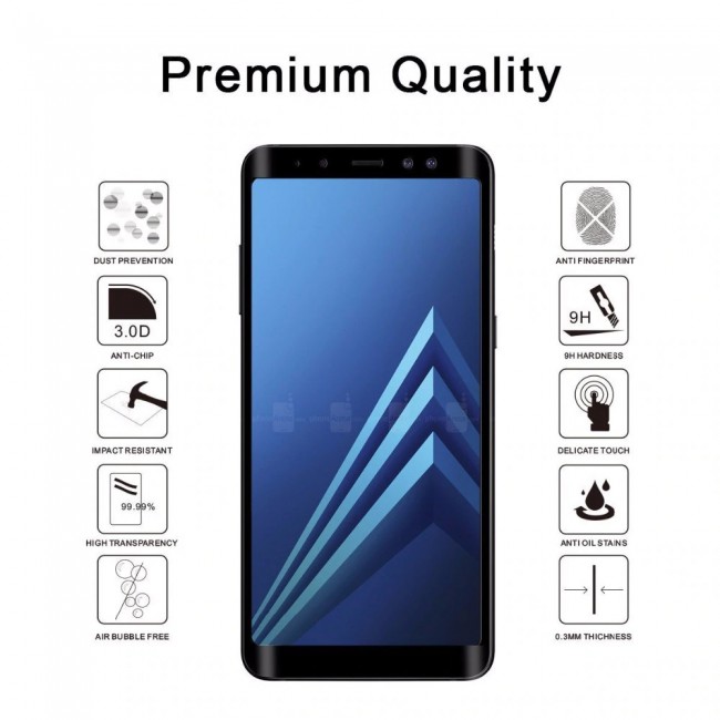 Margoun 2-Pack 3D Screen Protector for Samsung Galaxy A7 2018