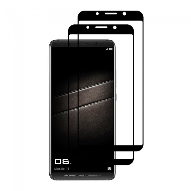 Margoun 2-Pack 3D Tempered Glass Screen Protector for Huawei Mate 10 Porsche Design - Black
