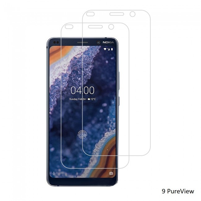 Margoun 2-Pack Tempered Glass Screen Protector for Nokia Phones ( 1 Plus , 3.2 , 4.2 , 210 , 9 Pureview )