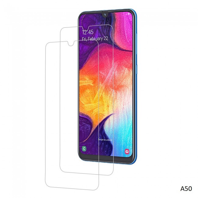 Margoun 2-Pack Tempered Glass Screen Protector for Samsung Galaxy A Series ( A70 , A10 , A30 , A50 , A6s , A8s )