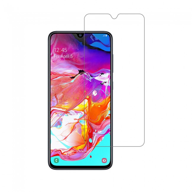 Margoun 2-Pack Tempered Glass Screen Protector for Samsung Galaxy A70