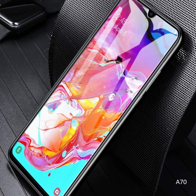 Margoun 2-Pack Tempered Glass Screen Protector for Samsung Galaxy A70