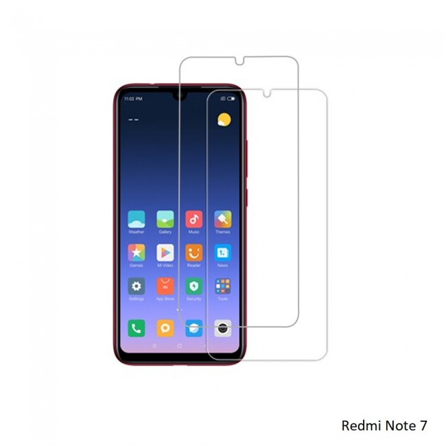 Margoun 2-Pack Tempered Glass Screen Protector for Xiaomi Phones ( Redmi Note 7 )