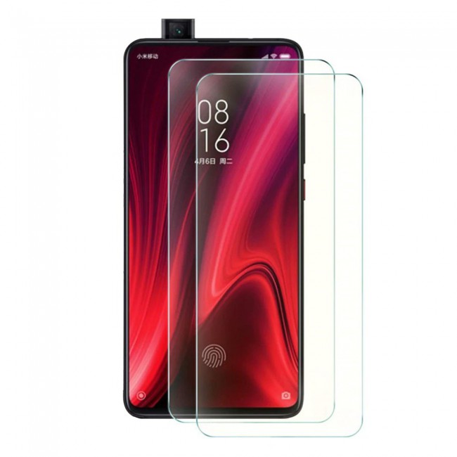 Margoun 2-Pack Max Shieldz Tempered Glass Screen Protector for Xiaomi Redmi K20 
