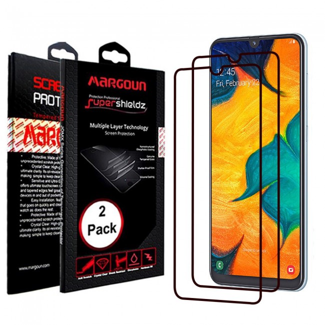Margoun 2-Pack 3D Tempered Glass Screen Protector for Samsung Galaxy A40