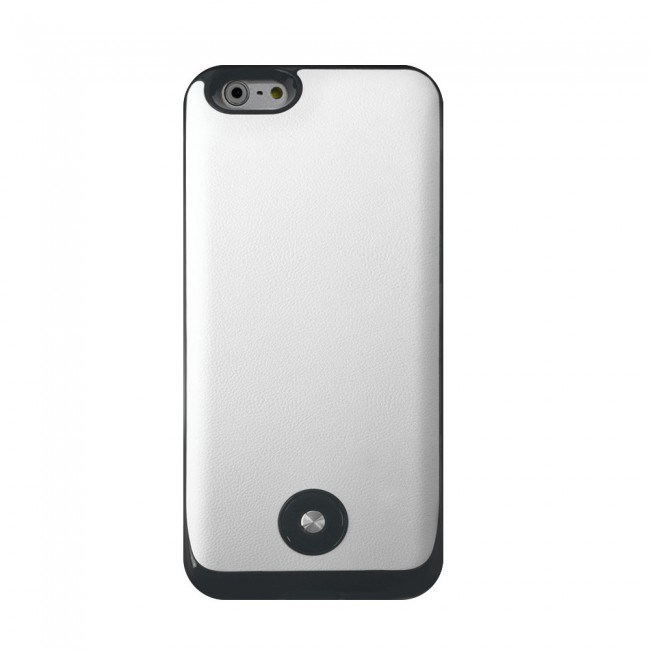 Margoun 3800mAh Battery Back Cover X2 for Apple iPhone 6 and 6S - White