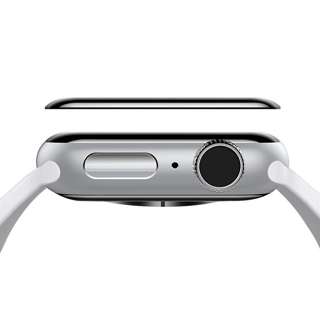 2Pack Margoun 3D Curved Glass Screen Protector for Apple Watch Series 40mm