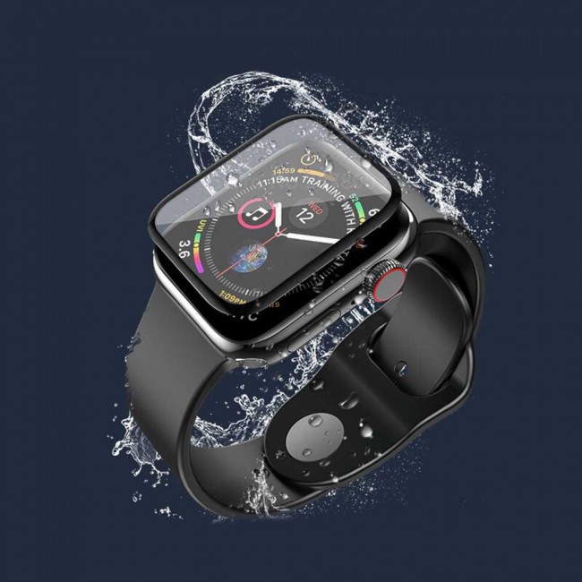 2Pack Margoun 3D Curved Glass Screen Protector for Apple Watch Series 44mm
