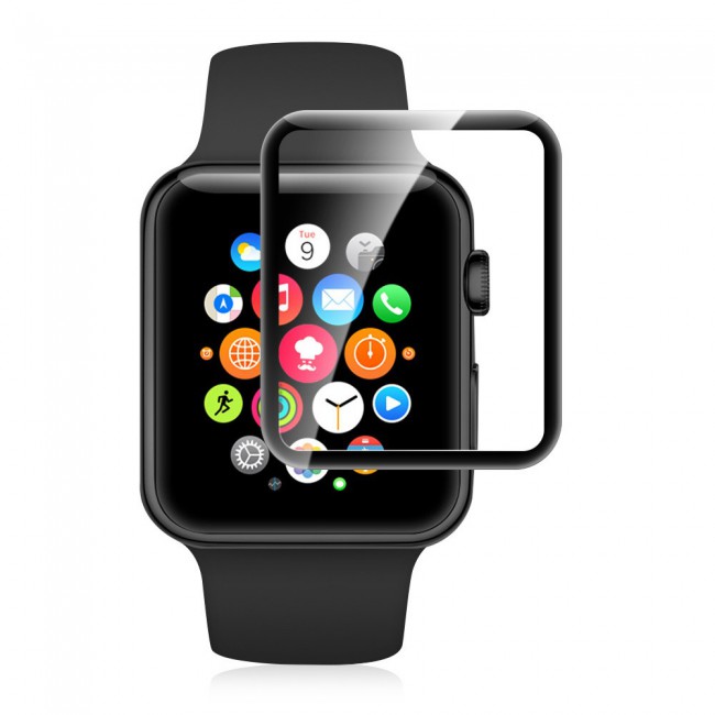 2Pack Margoun 3D Curved Glass Screen Protector for Apple Watch Series 44mm