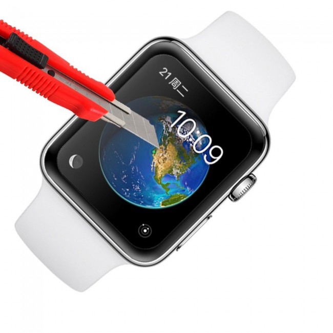 2Pack Margoun 3D Curved Glass Screen Protector for Apple Watch Series 44mm