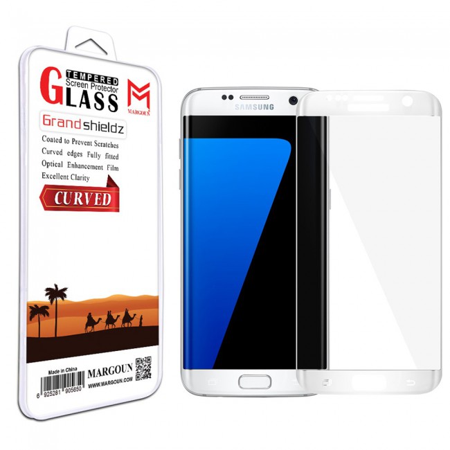 Margoun Grand Shieldz 3D Curved Screen Protector for Samsung Galaxy S7 Edge