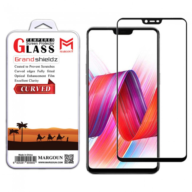 Margoun 3D Curved Tempered Glass Screen Protector for Oppo A5