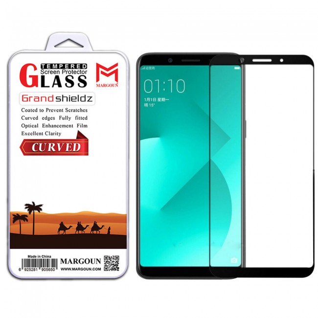 Margoun 3D Curved Tempered Glass Screen Protector for Oppo A81