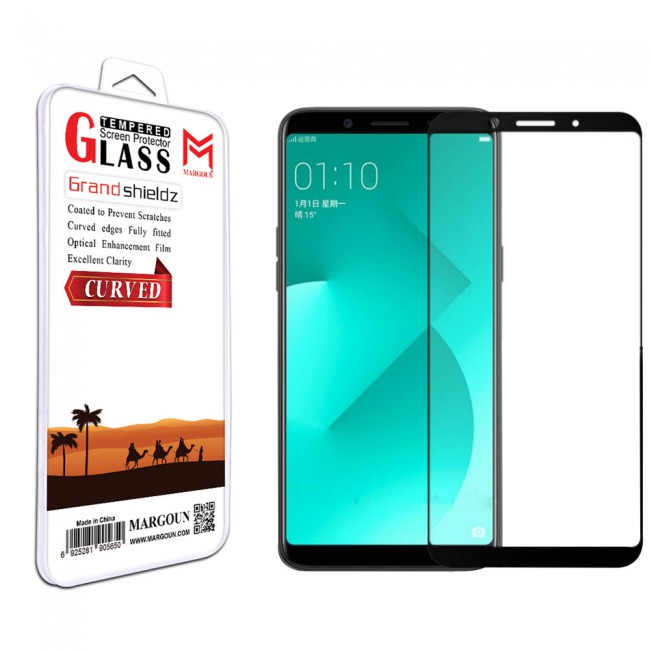 Margoun 3D Curved Tempered Glass Screen Protector for Oppo A83