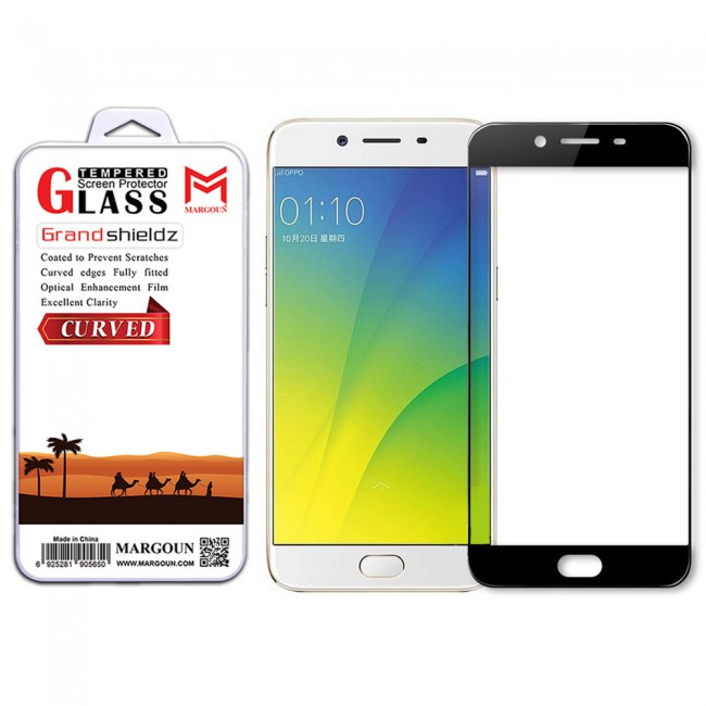 Margoun 3D Curved Tempered Glass Screen Protector for Oppo R9