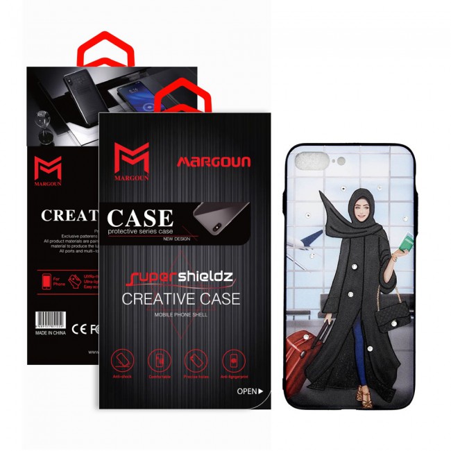 Margoun 3D Design Back Cover Case for Apple IPhone 7 Plus and 8 Plus