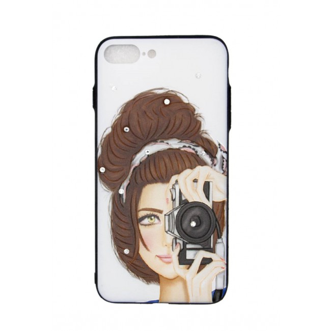 Margoun 3D Design Back Cover Case for Apple IPhone 7 Plus and 8 Plus