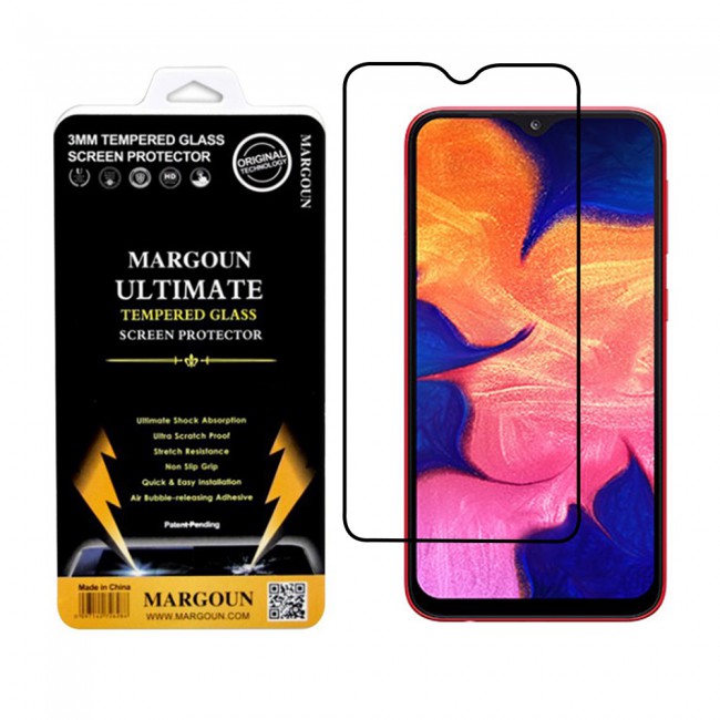 Margoun 3D Tempered Glass Screen Protector for Samsung Galaxy A10
