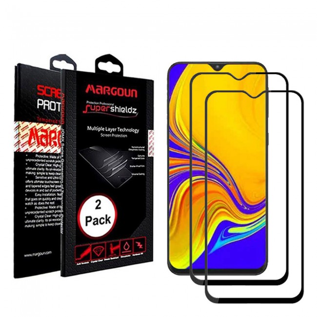 Margoun2-Pack 3D Tempered Glass screen Protector for Samsung Galaxy A30s  (6.4 inch)