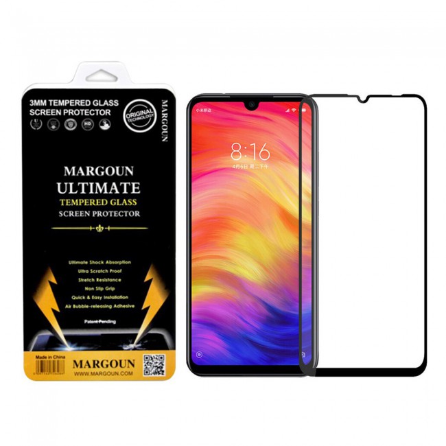 Margoun 5D Tempered Glass Screen Protector for Xiaomi Redmi Note 7