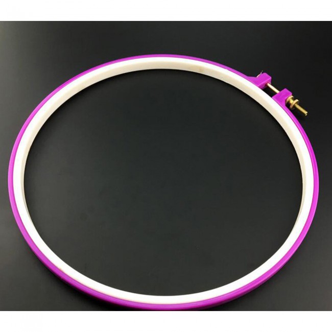 Margoun 5 PCS Embroidery Hoops Set for Needlework and Cross Stitch – colorful
