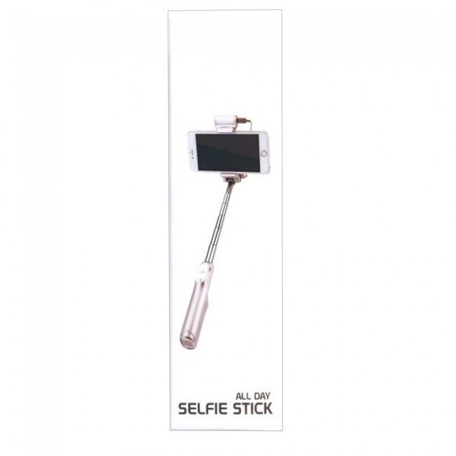 Margoun All Day Selfie Stick - Black Pink