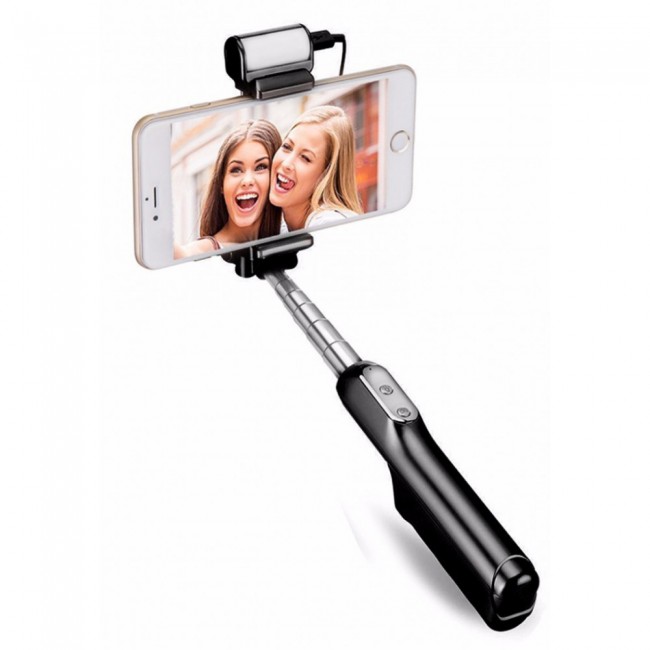 Margoun All Day Selfie Stick - Black Pink