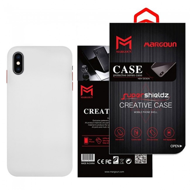 Margoun Anti-Shock TPU Case Cover for Apple iphone XS (5.8 inch) - Black , White , Red , Blue , Green