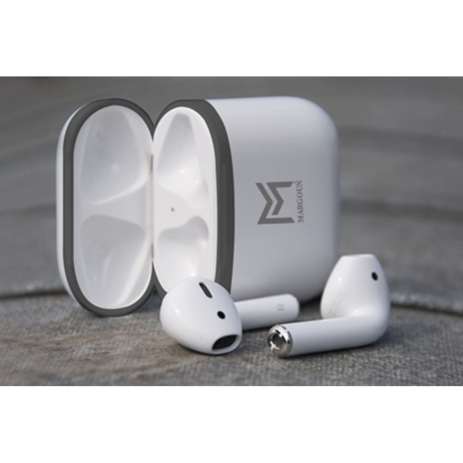 Margoun Apple AirPods Protective Hard Case Cover Shell with Strap Holder