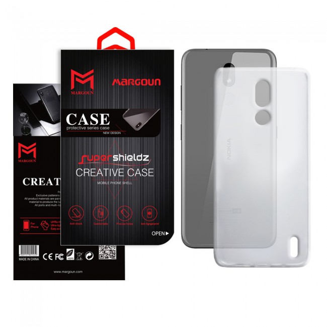 Margoun Back Cover Protection TPU Case for Nokia 3.2 - Clear