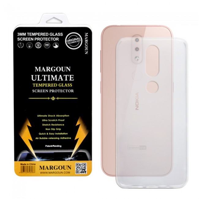 Margoun Back Cover Protection TPU Case for Nokia 4.2 - Clear