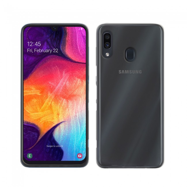 Margoun Back Cover Protection TPU Case for Samsung Galaxy A30 - Black