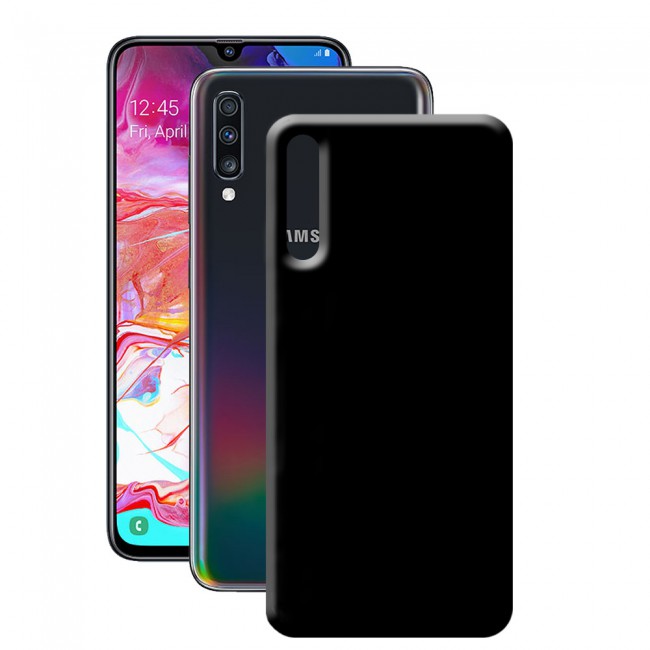 Margoun Black TPU Case Cover for Samsung Galaxy A70