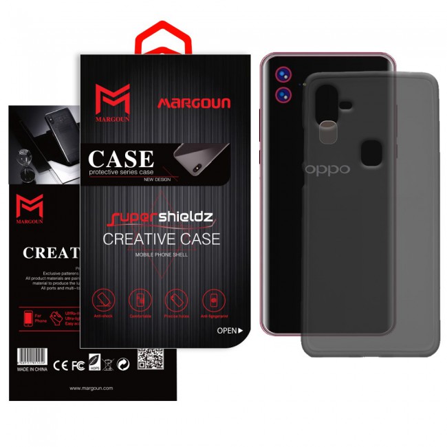 Margoun Black TPU Cover Case for Oppo F9 Plus  Oppo F9+