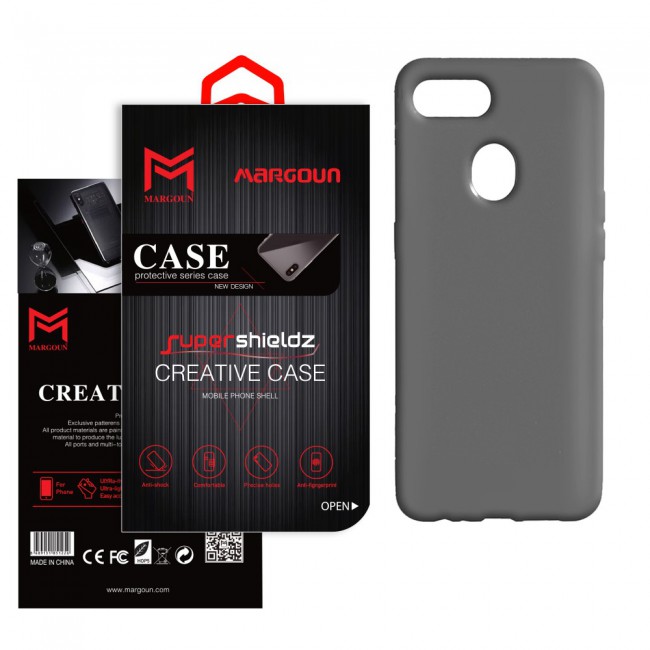 Margoun Black TPU Cover Case for Oppo F9 / Oppo F9 Pro