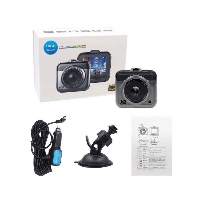Margoun CT203 Dual Camera ( Rear & Front ) 1080P Full HD Intelligent Car Dash Cam with 2.2 Inch LCD Screen Display