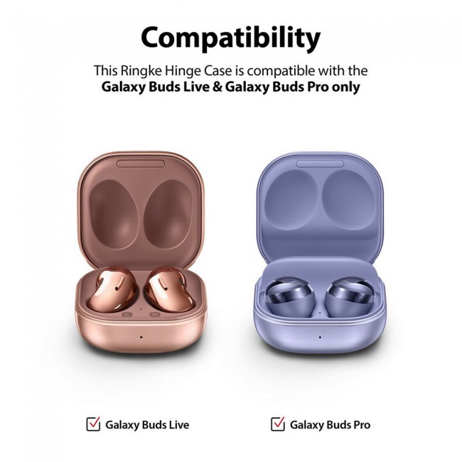 Margoun Clear Hard Case Cover for Samsung Galaxy Buds Pro