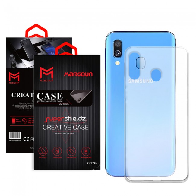 Margoun Clear TPU Case Cover for Samsung Galaxy A40