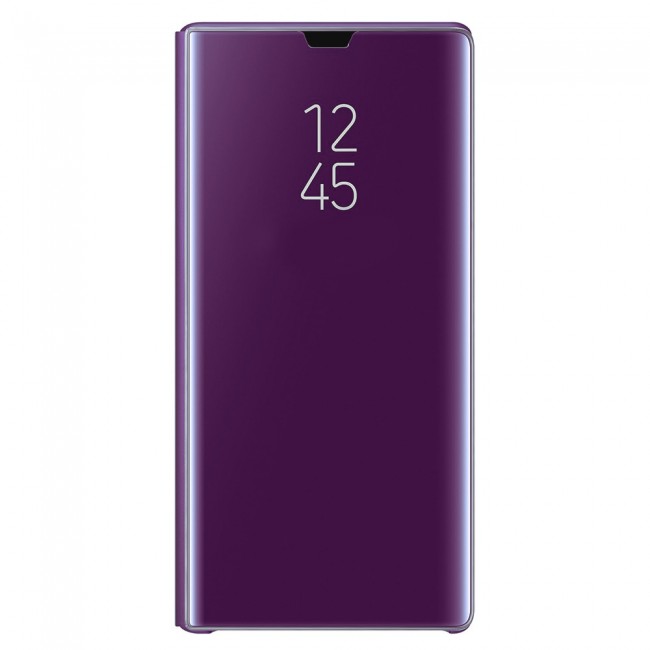 Margoun Clear View Standing Cover Flip Mirror Case for Samsung Galaxy s10e / S10 Lite  - Purple
