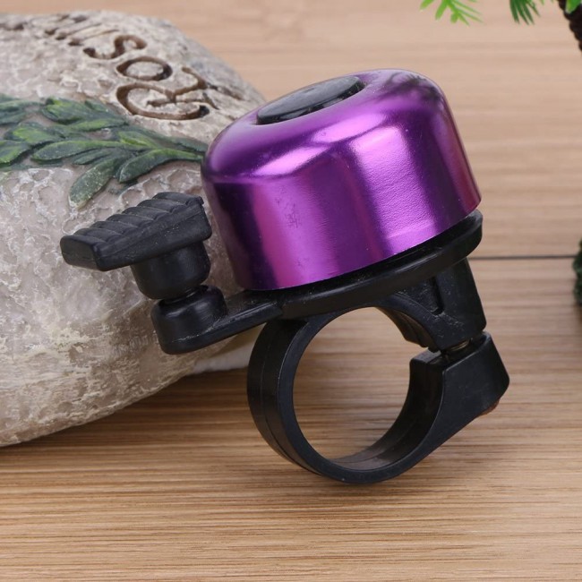 Margoun Cycle Bell Metal Handlebar Horn for Bicycle - Purple