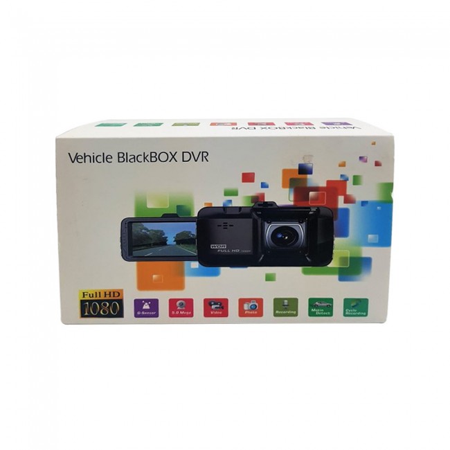 Margoun D101 Full HD 1080P WDR Dual Car Camera ( Rear &amp; Front ) DVR Camera Recorder with Night Vision